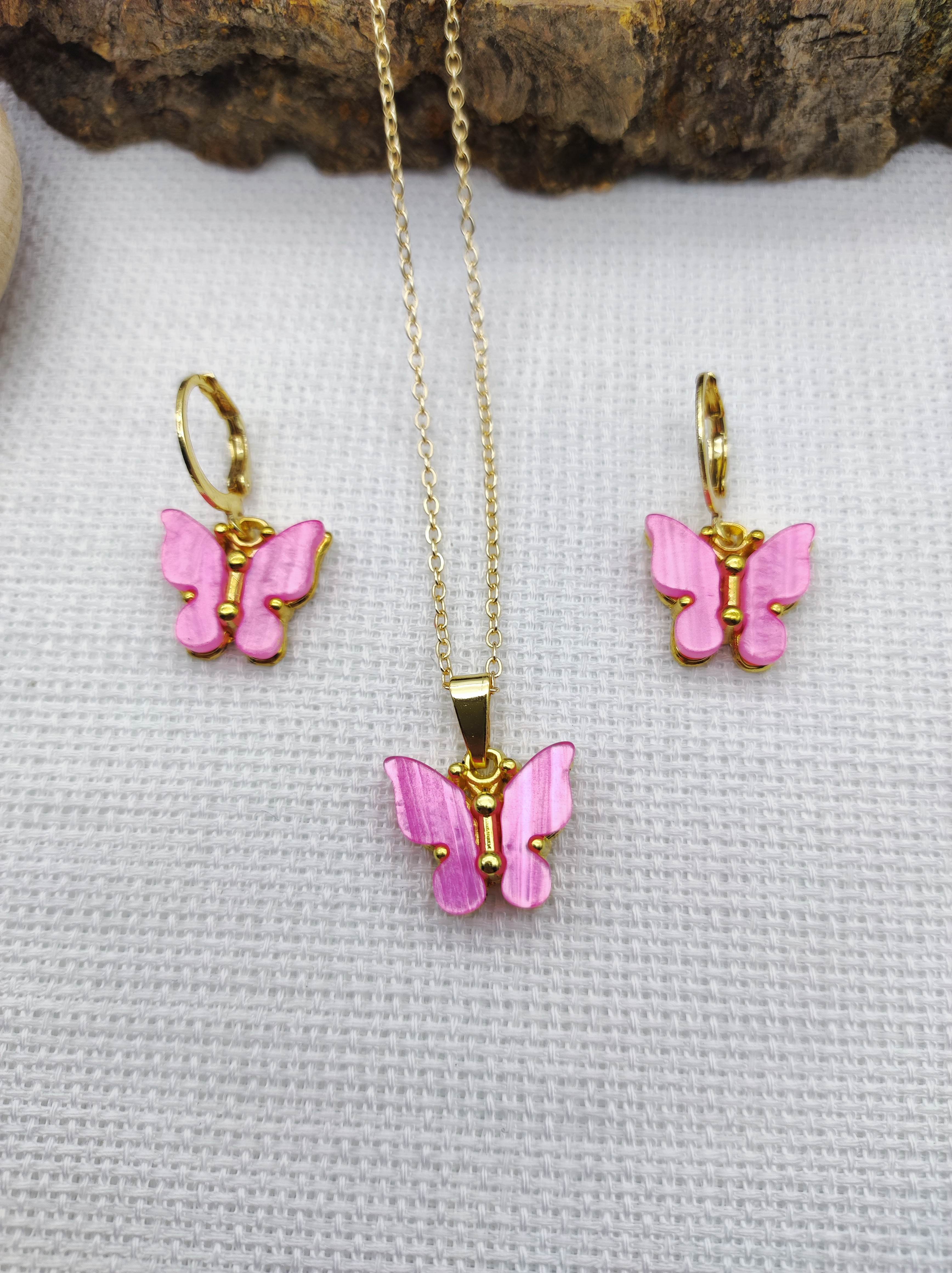 Pembe%20Kelebek%20Set